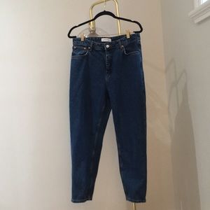 ZARA WOMAN BLUE MOM JEANS